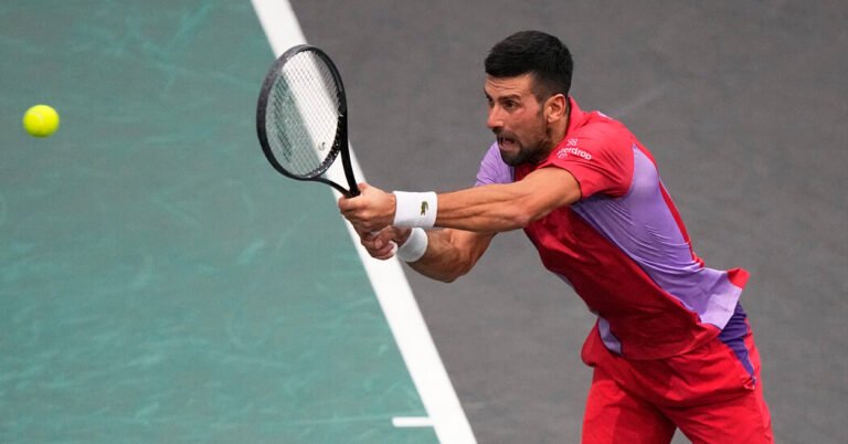 Novak Djokovic Enters ATP Finals as Favorite