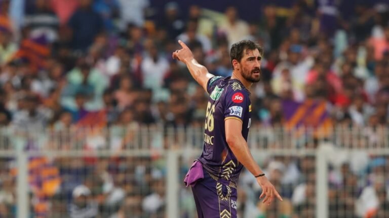 IPL – Mitchell Starc gets once again into T20 groove for KKR in front of World Cup