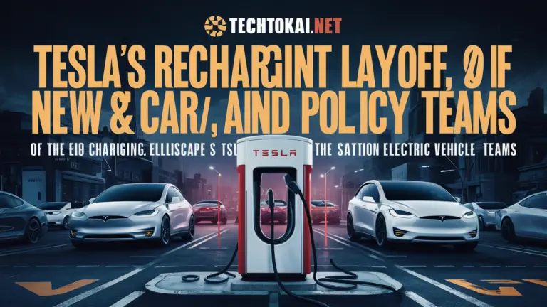 Tesla lays off charging, new vehicle and public approach groups in most recent round of cuts TECHTOKAI.NET