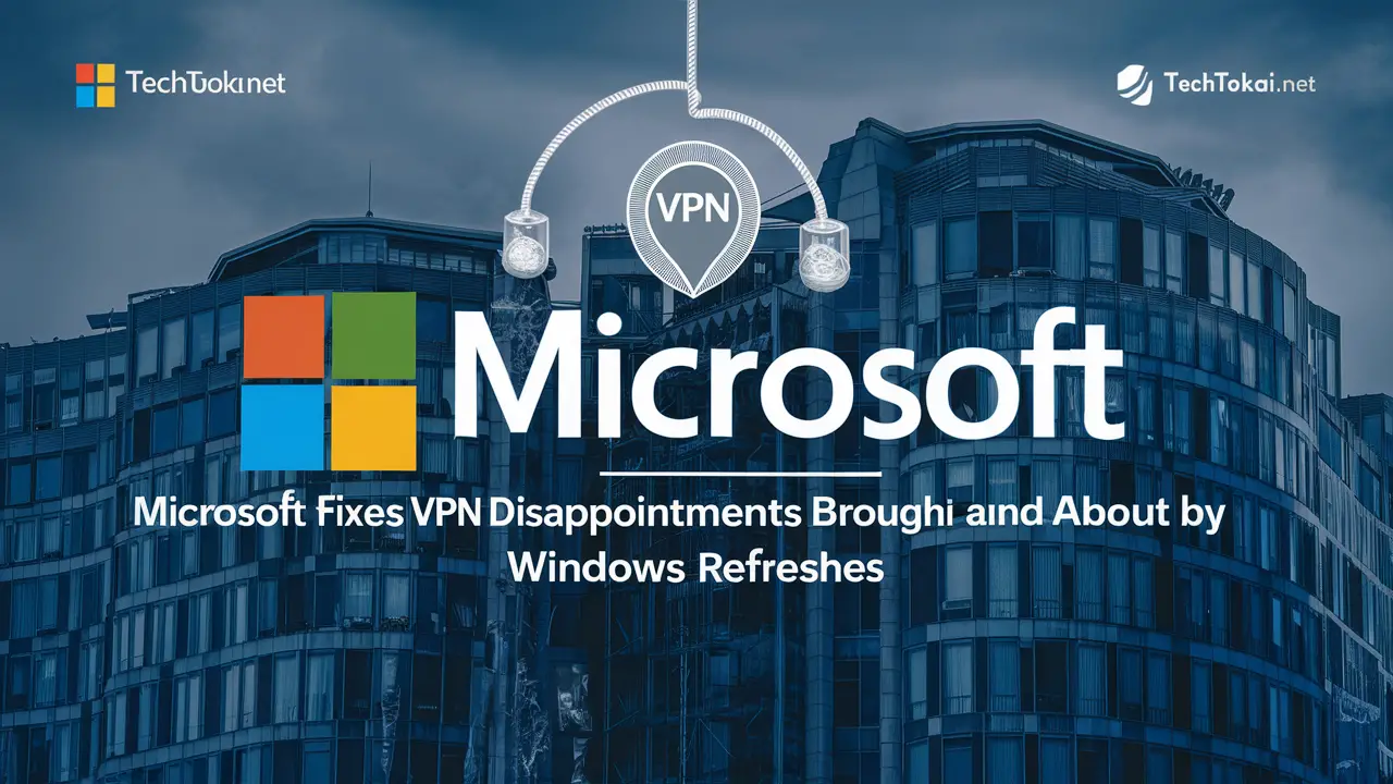 Microsoft fixes VPN disappointments brought about by April Windows refreshes TECHTOKAI.NET